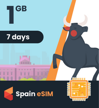 Thumbnail for Spain eSIM: 1GB - 7 Days